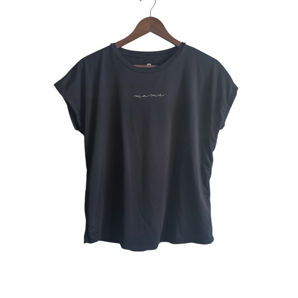 Kindred Bravely Mama Nursing Black Tee Medium